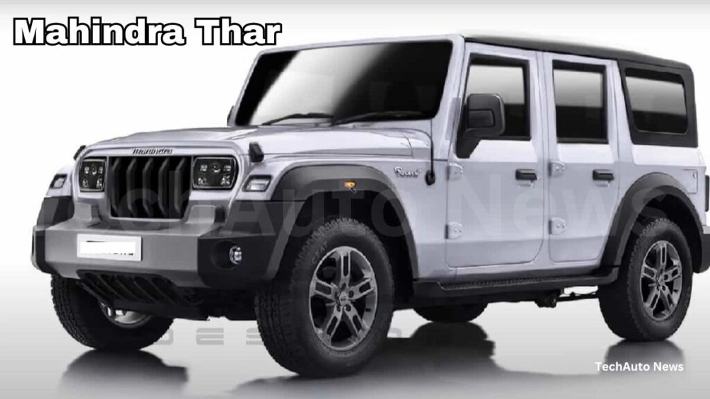 New Mahindra Thar 5 Door